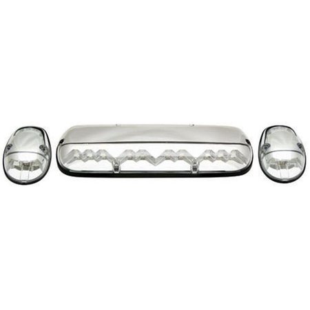 IPCW IPCW LEDR-302 Chevrolet Silverado 1999 - 2006 Cab Roof Lights; LED Crystal Clear LEDR-302